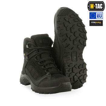 M-Tac черевики тактичні демісезонні Black 45