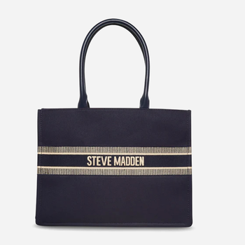 Сумка шопер жіноча Steve Madden SM13001328 Темно-синя (8720857247756)