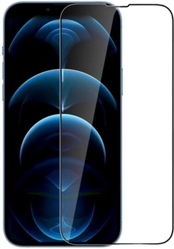 Набор Nillkin HD Загартоване скло + плівка для Apple iPhone 14 Plus Black (6902048250215)