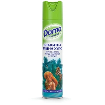 Освіжувач повітря DOMO Блакитна ялина Хупсі 300 мл