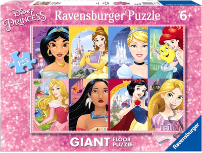 Puzzle podłogowe Ravensburger Disney Princess 125 elementóts (4005556097890)