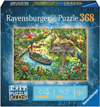 Пазл Ravensburger Exit Експедиція в джунглі 368 елементів (4005556129249)