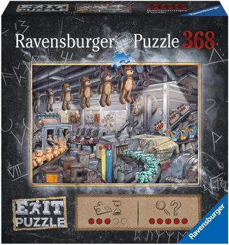 Puzzle Ravensburger Exit Fabryka zabawek 368 elementów (4005556164844)