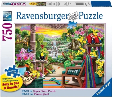Puzzle Ravensburger Odpoczynek w tropikach 750 elementów (4005556168026)