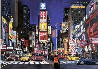 Puzzle Ravensburger Times Square New York 1000 elementów (4005556192083)