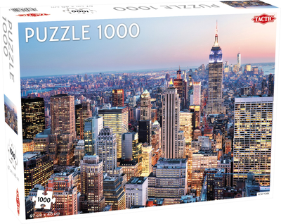 Puzzle Tactic Around the World: New York 1000 elementów (6416739566290)