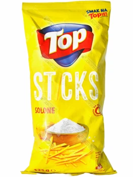 Картофельная соленая соломка TOP натуральный снек к салатам и хот догам Sticks 125 г