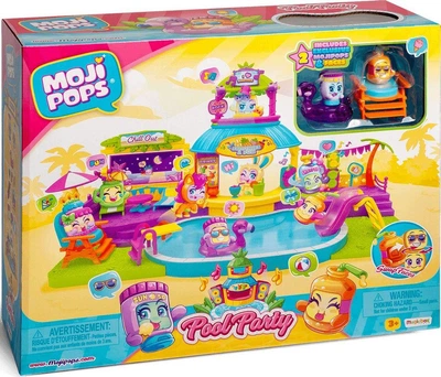Ігровий набір з фігурками Mojipops S Playset Pool Party