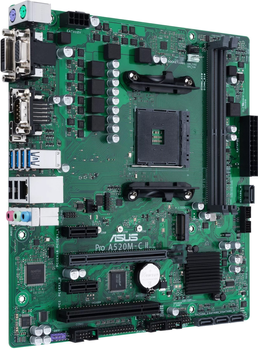 Płyta główna Asus Pro A520M-C II/CSM (sAM4, AMD A520, PCI-Ex16)