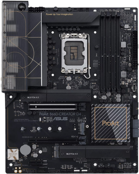 Płyta główna Asus ProArt B660-CREATOR D4 (s1700 , Intel B660, PCI-Ex16)