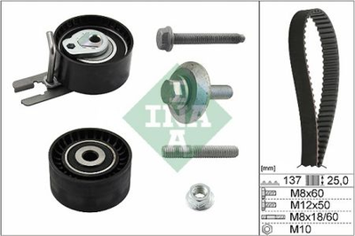 Комплект ременя ГРМ INA 530 0375 10