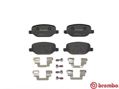 Тормозные колодки дисковые, к-кт. Brembo P23 089