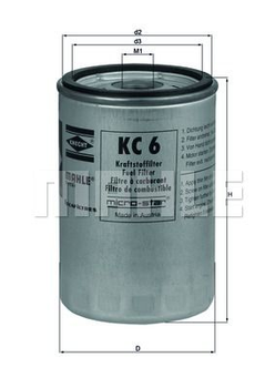 Топливный фильтр Knecht KC6