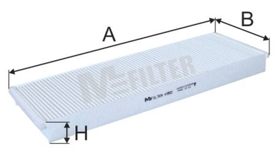 Повітряний фільтр MFILTER K952