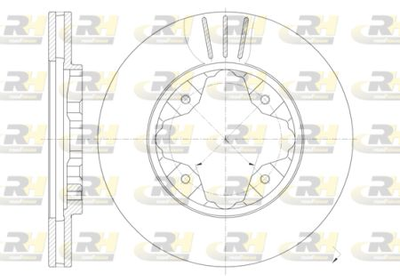 Гальмівний диск RoadHouse 6205.10
