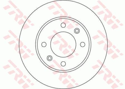 Тормозные диски TRW TRW DF4185