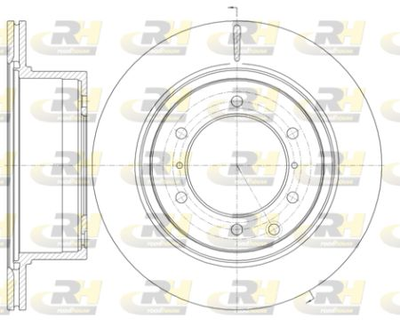 Гальмівний диск RoadHouse 61159.10