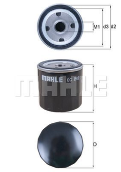 Масляный фильтр Knecht OC242