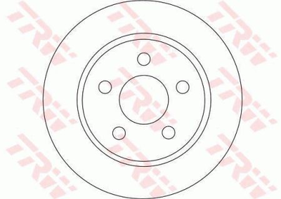 Тормозные диски TRW TRW DF4372