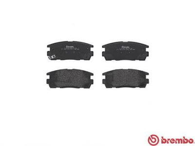 Тормозные колодки дисковые, к-кт. Brembo P10 004