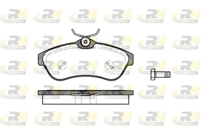 Колодки тормозные дисковые, к-кт. RoadHouse 2880.00