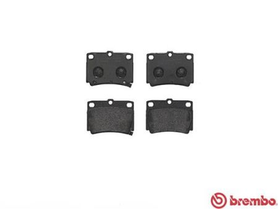 Тормозные колодки дисковые, к-кт. Brembo P54 026