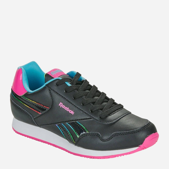 Buty sportowe dziecięce dla dziewczynki Reebok Royal CL Jog 3.0 100033271 38 (6US/5.5UK) Czarne (4066759795693)