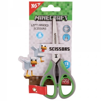 Ножицы детские для левши 13 см Minecraft 480434 YES
