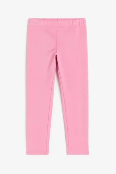Легинсы розовые однотонные H&M 110см (400095255)