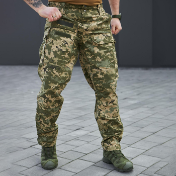 Чоловічі штани "М-5" ріп-стоп з вологозахисним просоченням піксель розмір XL