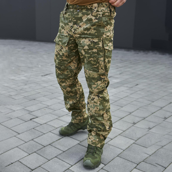 Мужские штаны "М-5" рип-стоп с влагозащитной пропиткой пиксель размер XL