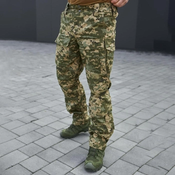 Мужские штаны "М-5" рип-стоп с влагозащитной пропиткой пиксель размер XS