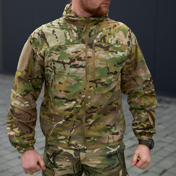 Чоловіча повітропроникна куртка "T-Storm" з липучками для шевронів мультикам розмір XL