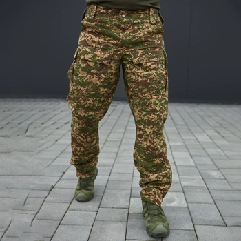 Чоловічі штани "М-5" ріп-стоп з вологозахисним просоченням варан розмір 7XL