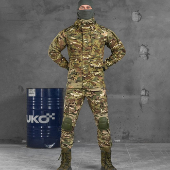 Чоловіча Форма G2 Combat ріп-стоп Куртка з капюшоном + Штани з наколінниками мультикам розмір M