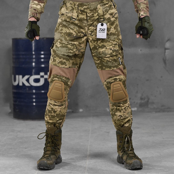 Мужские брюки "7.62 tactical G3" рип-стоп с наколенниками пиксель размер 2XL
