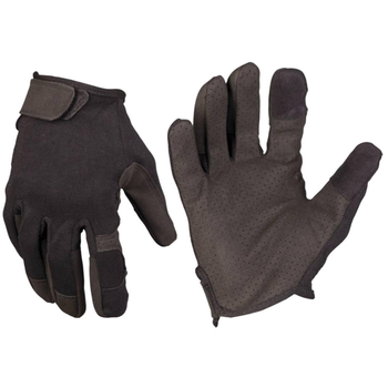 Сенсорные перчатки MIL-TEC с накладкой Eva черные размер M