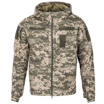 Демісезонна чоловіча куртка "Hunter" Canvas Streatch із сітковою підкладкою піксель розмір L