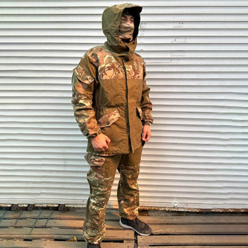 Мужской костюм "Горка" куртка + брюки рип-стоп мультикам размер 2XL