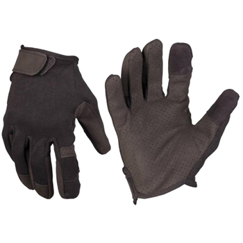 Сенсорные перчатки MIL-TEC с накладкой Eva черные размер 2XL