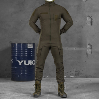 Легкий костюм "Smok" куртка + штани олива розмір 2XL