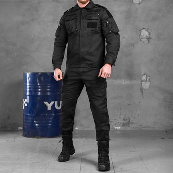Форма китель + брюки "Security guard" гретта черный размер M