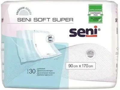 Pieluchy higieniczne Seni Soft Super 90x170 30 szt (5900516691998)