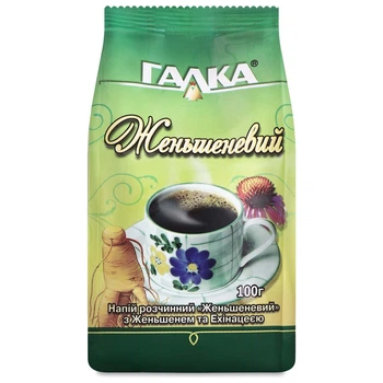 Упаковка Напоїв розчинних Галка з Женьшенем та Ехінацеєю 20 шт