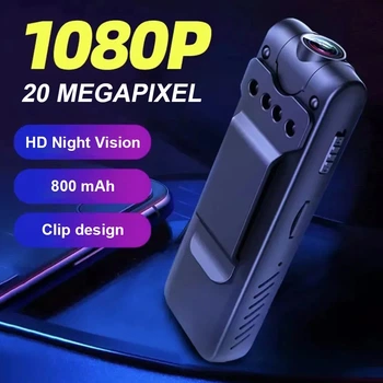 Портативный видеорегистратор 1080P HD с Wi-Fi NO109-110, маленькая видеокамера для записи