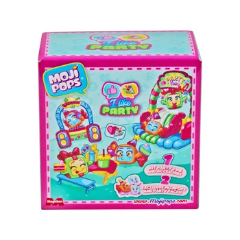 Ігровий набір Moji Pops Box I Like Вечірка 2 фігурки з аксесуарами (PMPSV112PL40)