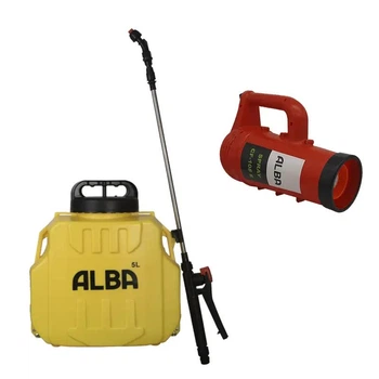 Набір Обприскувач Spray CF-BC-5л акумуляторний та Насадка Турбо туман ALBA Spray CF-108E