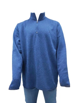 Чоловічий свитер Nautica, на флісі, синього кольору, розмір 2XL (oversize)