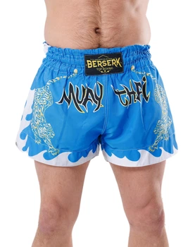 Шорты BERSERK SPORT Muay Thai Fighter L blue (TF8900Blu)