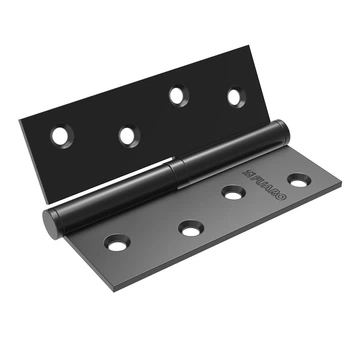 Петля съемная FUARO 413/BL-4 100x75x2,5 черный матовый (левая)